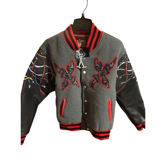 NWT SZ S - Brand X Terminator Varsity Jacket